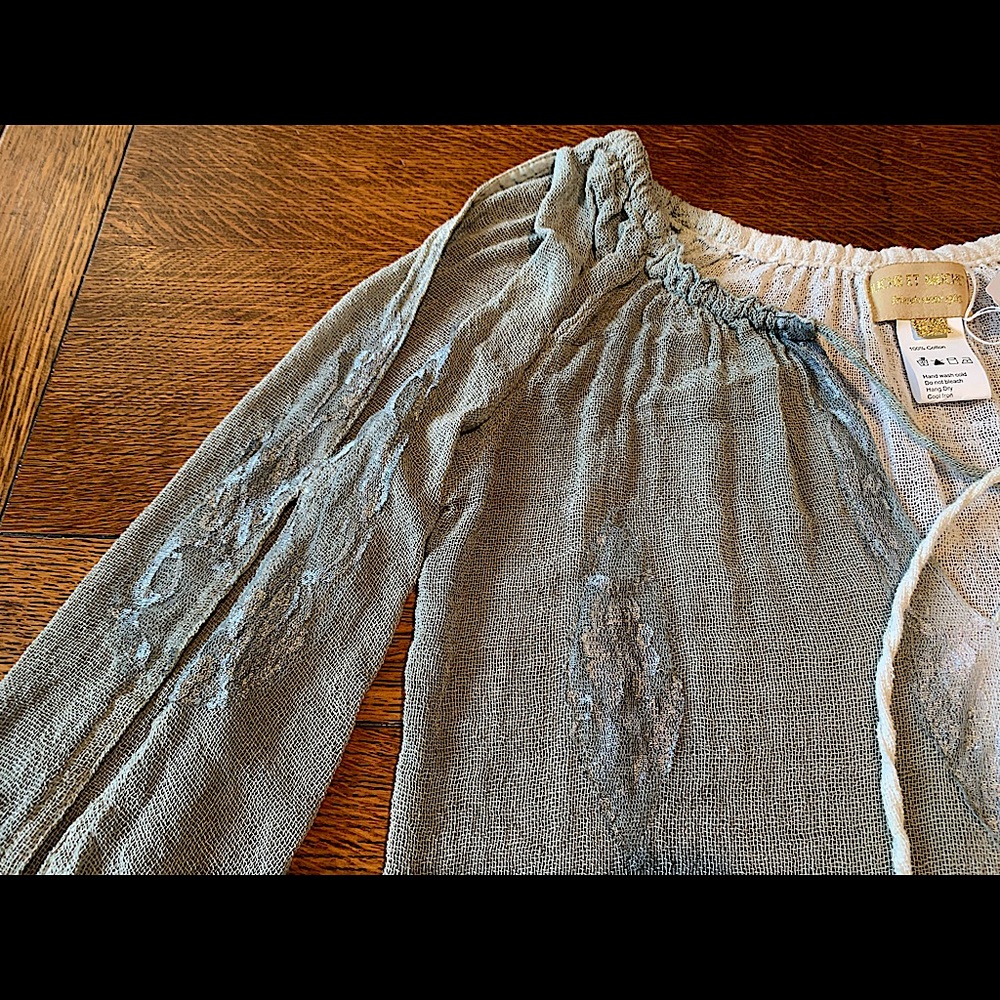 Amazing MUCHE ET MUCHETTE Gauze TOP/TUNIC  NWT - Picture 9 of 12